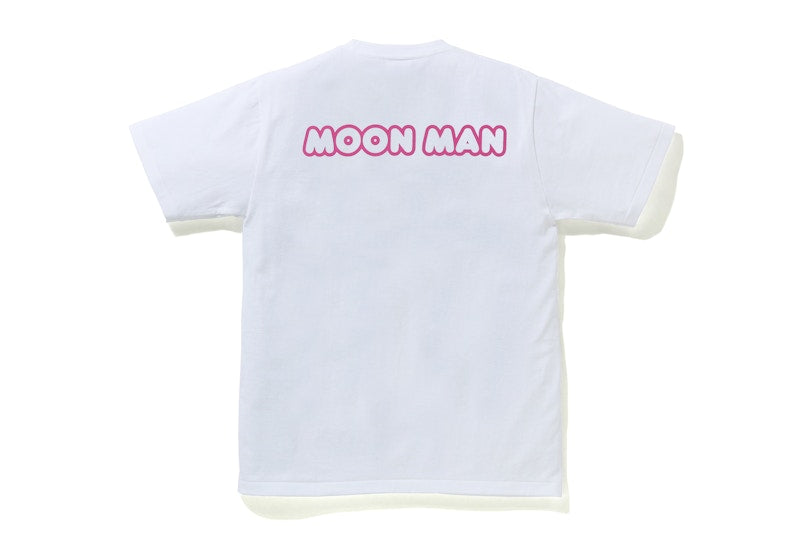 BAPE x Kid Cudi Baby Milo Moon Man Tee White