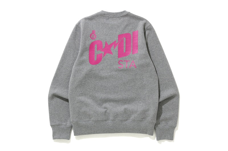 BAPE x Kid Cudi Crewneck Gray