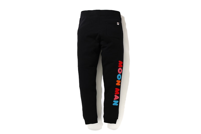 BAPE x Kid Cudi Slim Sweatpants Black