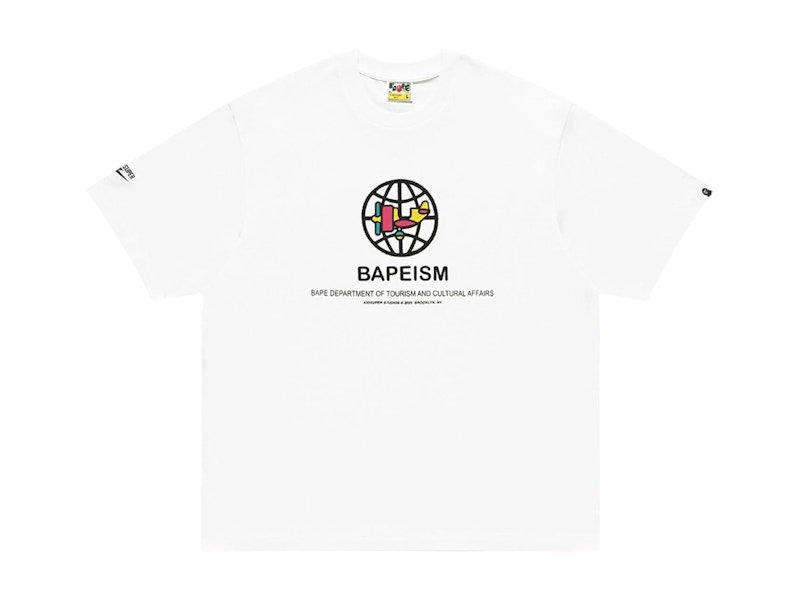 BAPE x KidSuper Bapeism Logo Tee White