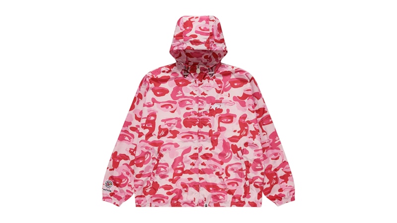 BAPE x KidSuper Camo Lightweight Jacket Pink