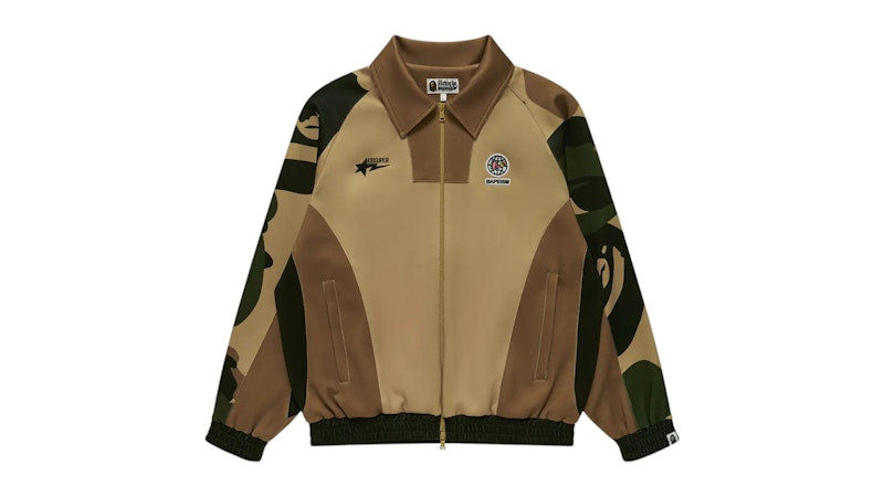 BAPE x KidSuper Patchwork Track Jacket Green