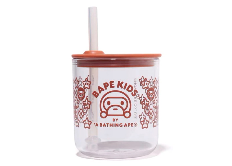 BAPE x Kinto Baby Milo Straw Cup Orange