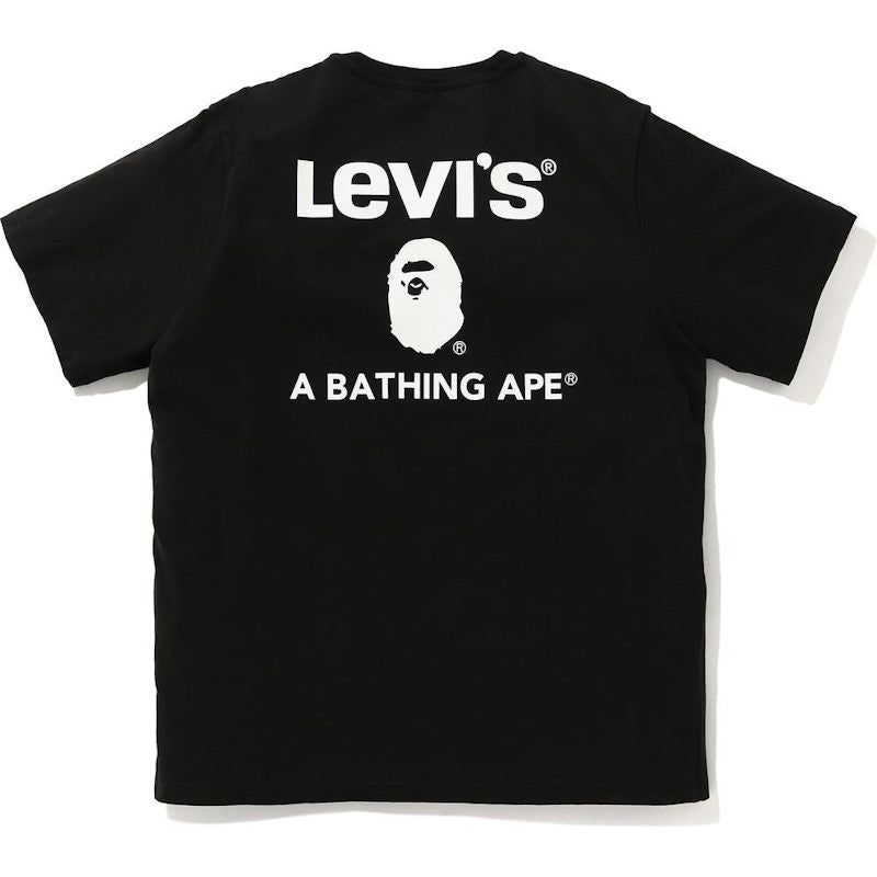 BAPE x Levi's A Bathing Ape Tee Black