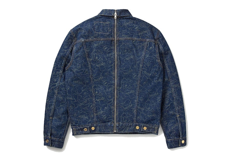 BAPE x Levi's Jean Jacket Blue