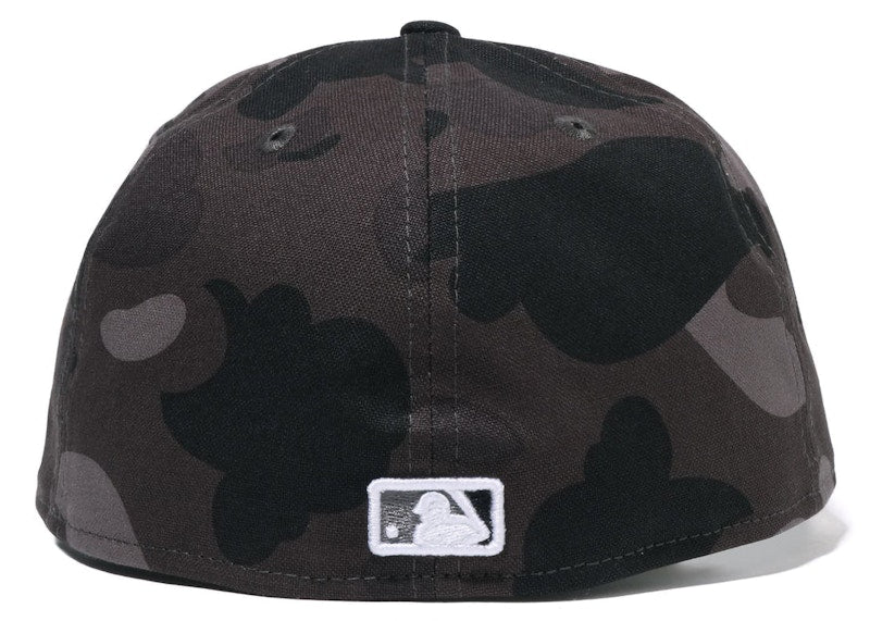 BAPE x MLB New Era White Sox 59Fifty Fitted Cap Black