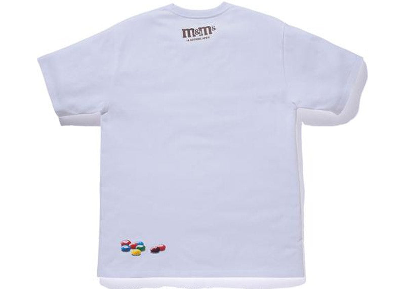 BAPE x M&M's Ape Head Tee White