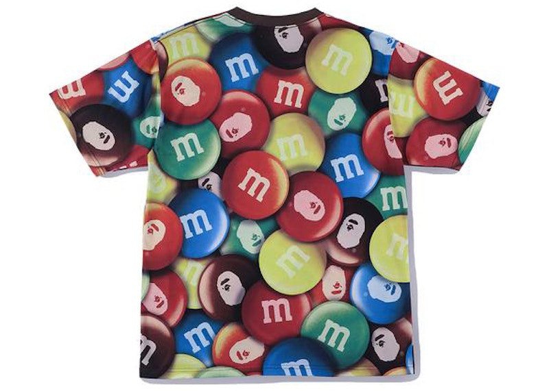 BAPE x M&M's Milk Chocolate Tee Multi