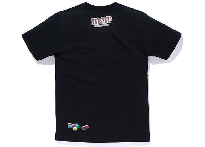 BAPE x M&M's Womens Ape Head Tee Black