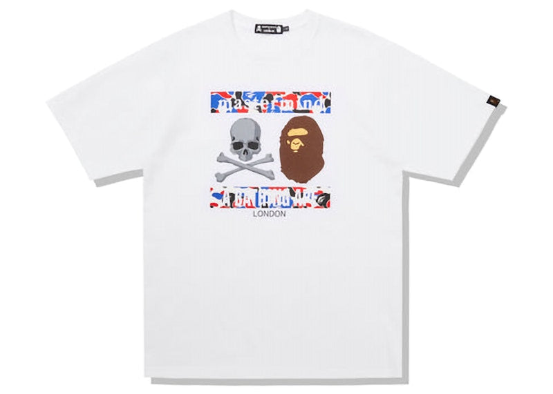 BAPE x Mastermind Bape Store London Tee White