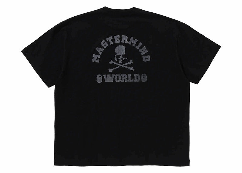 BAPE x Mastermind College Relaxed Fit Tee Black