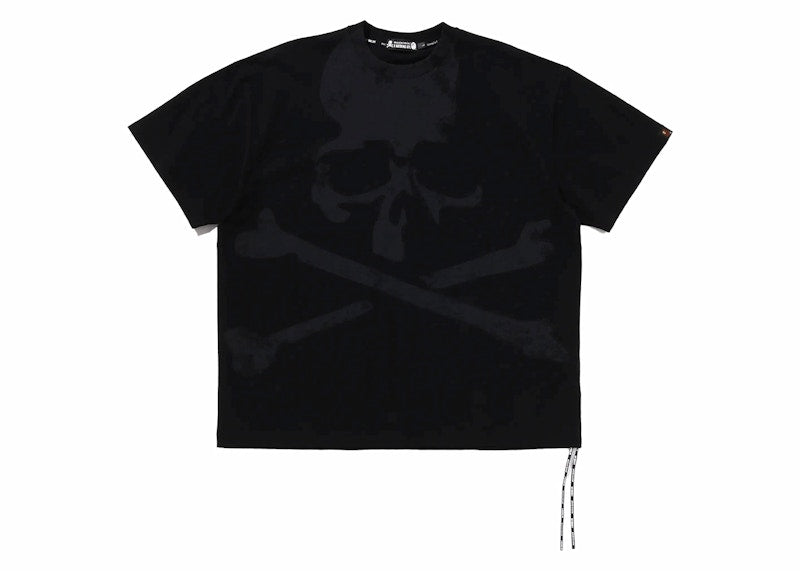 BAPE x Mastermind Skull Over Print Relaxed Fit Tee Black/Black