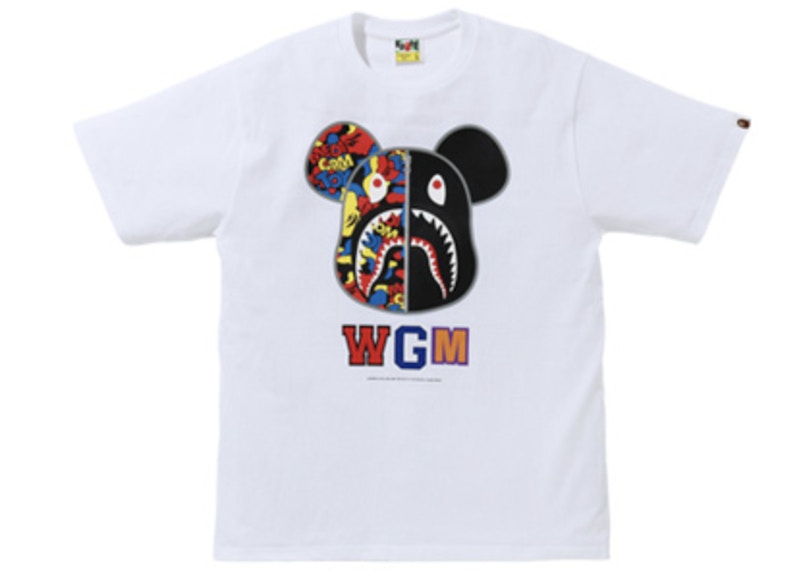 BAPE x Medicom Toy Camo Bear Tee (FW20) White