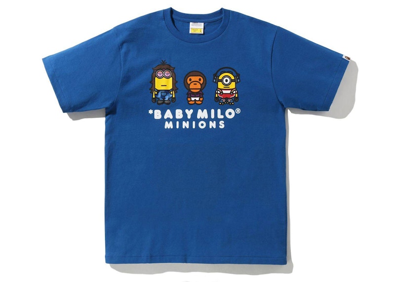 BAPE x Minions 02 Kids Tee Blue