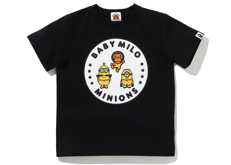 BAPE x Minions 04 Kids Tee Black