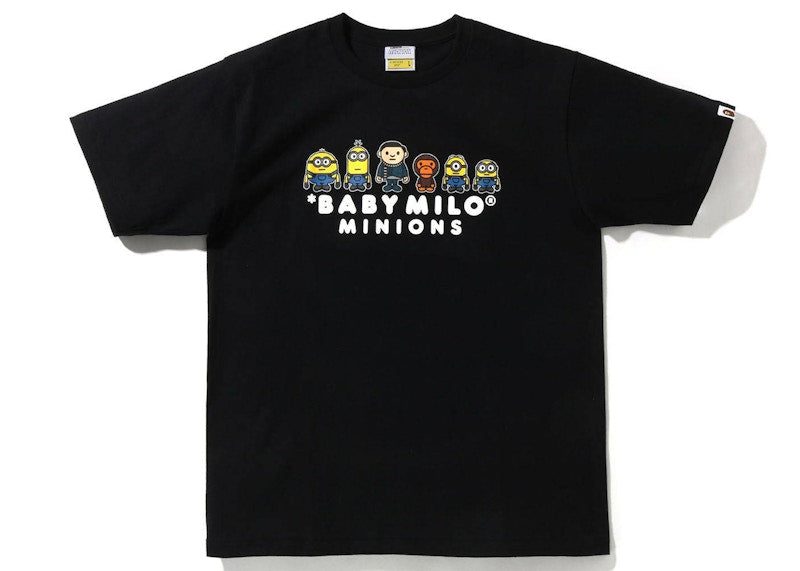 BAPE x Minions 05 Kids Tee Black
