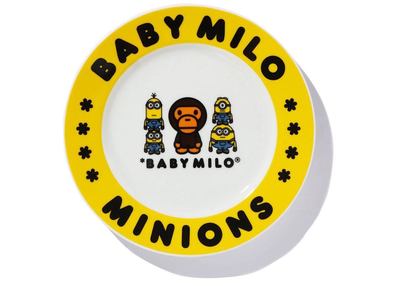 BAPE x Minions Baby Milo Dish Yellow