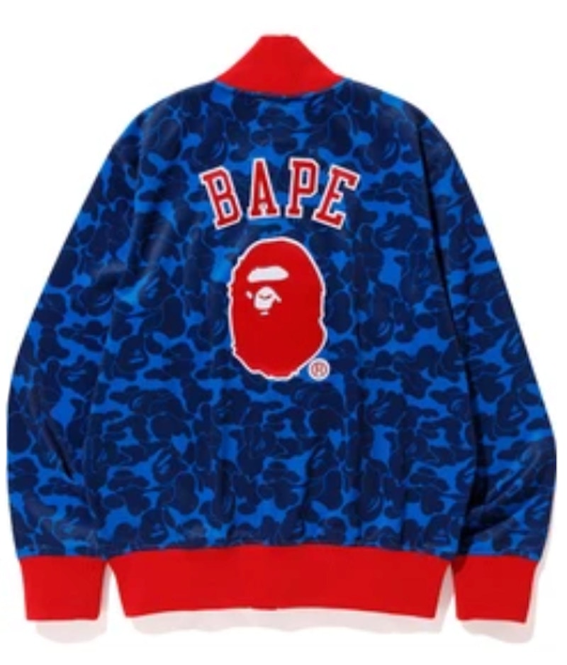 BAPE x Mitchell & Ness Angels Jacket Blue