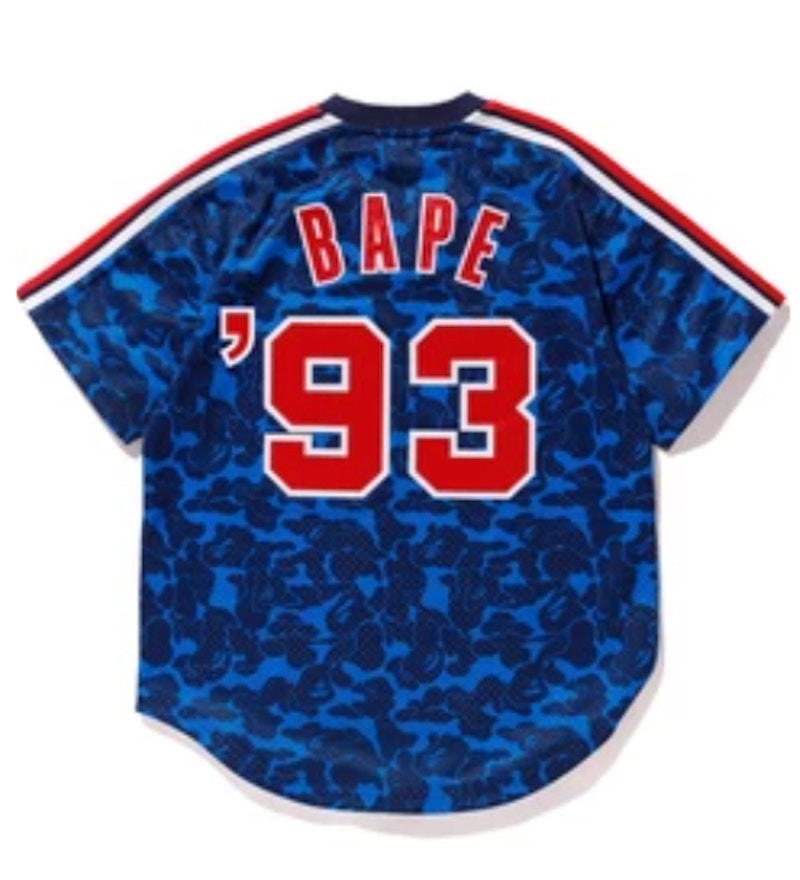 BAPE x Mitchell & Ness Angels Jersey Navy