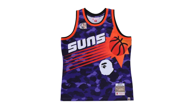 BAPE x Mitchell & Ness NBA Phoenix Suns Swingman Jersey Purple