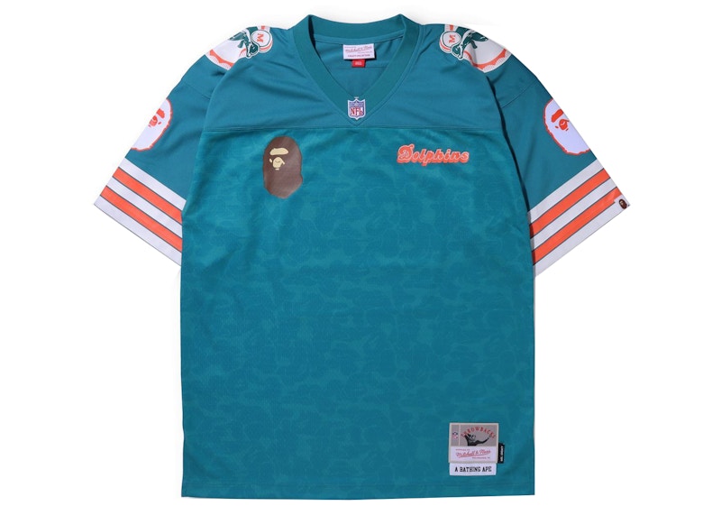 BAPE x Mitchell & Ness NFL Miami Dolphins Legacy Jersey Green