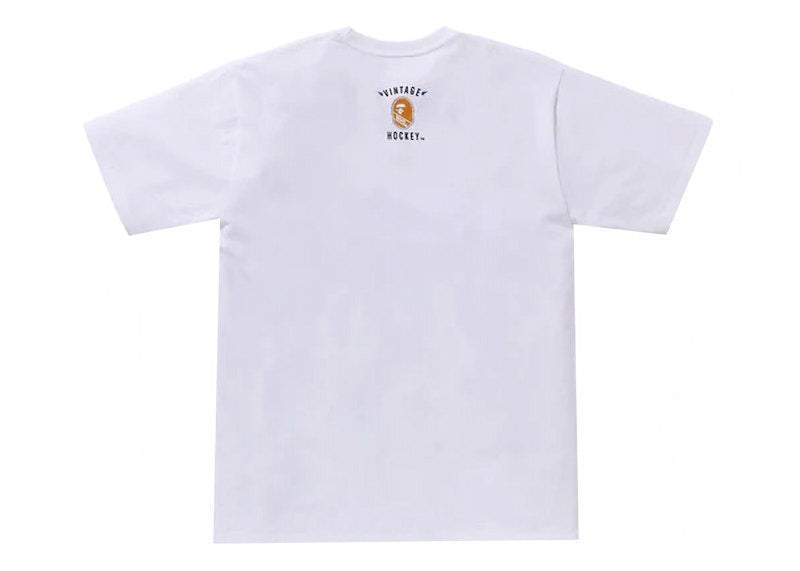 BAPE x Mitchell & Ness NHL Hockey Graphic Tee White