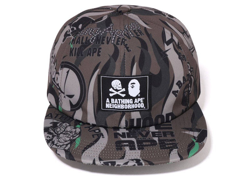 BAPE x Neighborhood Cap Green