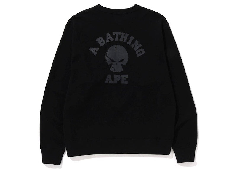 BAPE x Neighborhood Relaxed Fit Crewneck Sweatshirt Black