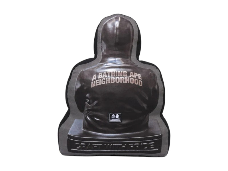 BAPE x Neighborhood Shark Cushion Black