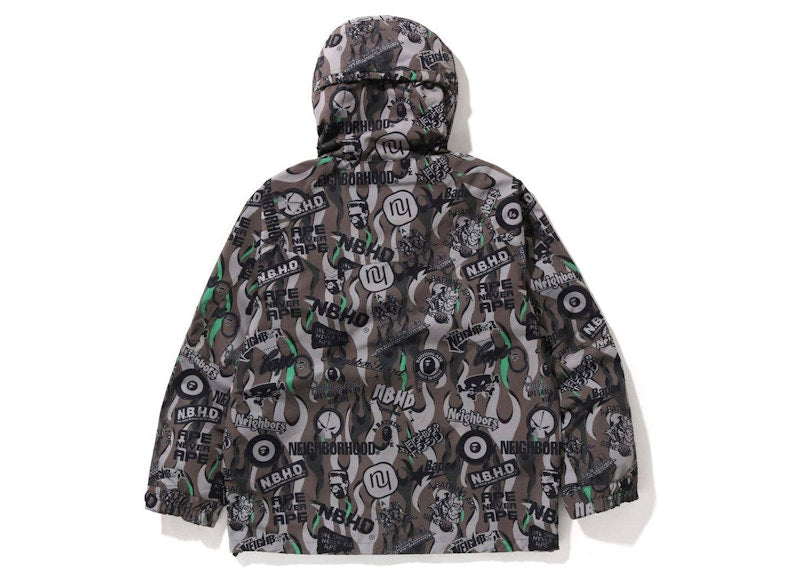 BAPE x Neighborhood Snowboard Jacket Green