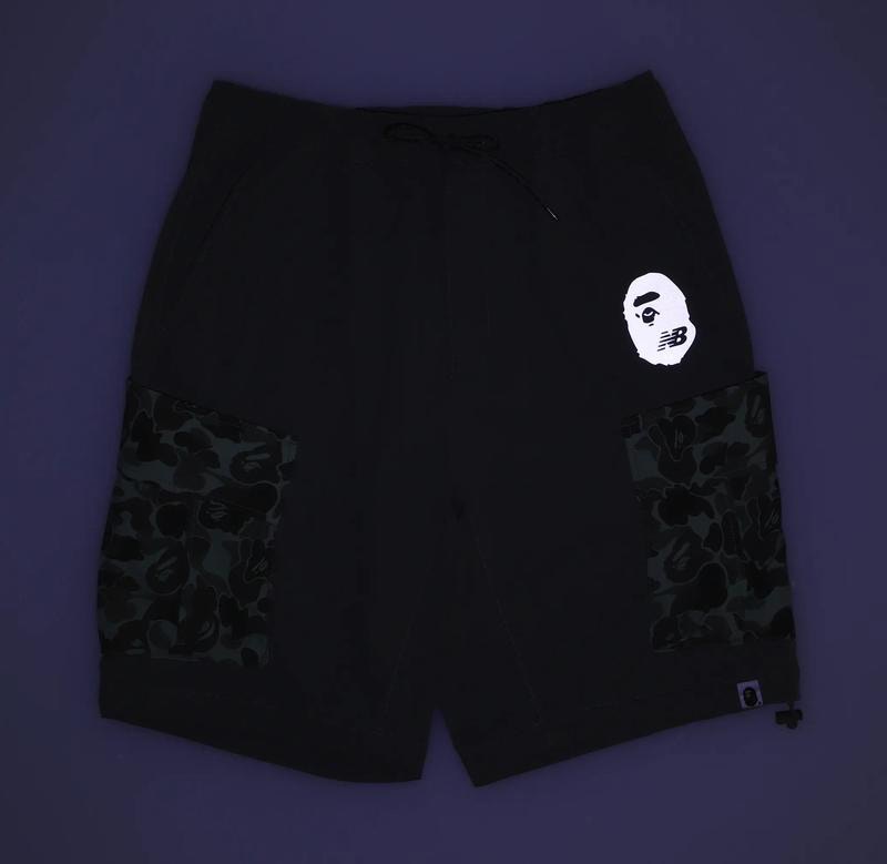 BAPE x New Balance Shorts Olive