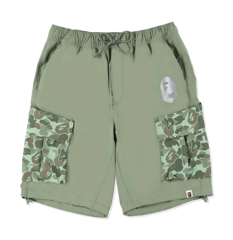 BAPE x New Balance Shorts Olive
