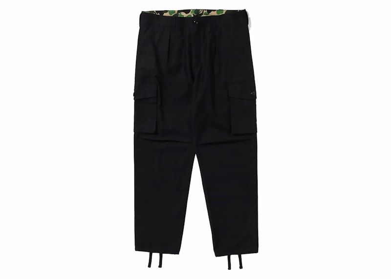 BAPE x OVO 6 Pocket Pants Black