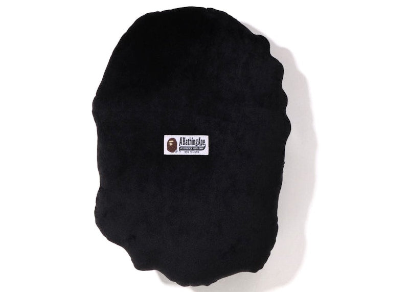 BAPE x OVO Ape Head Cushion Black