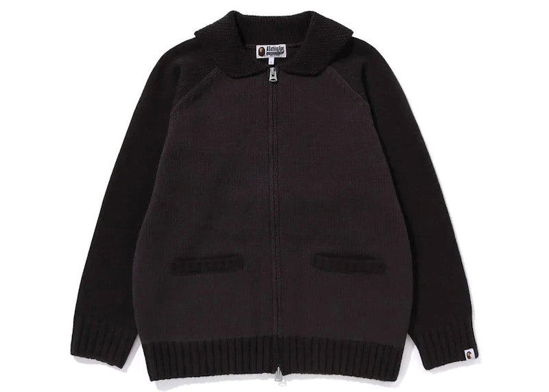 BAPE x OVO Cowichan Sweater Grey
