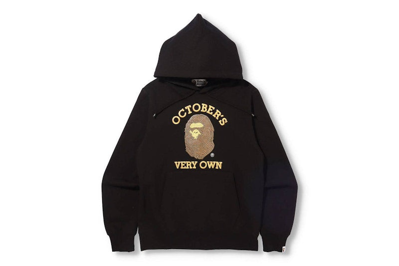 BAPE x OVO Pullover Hoodie Black (FW21)