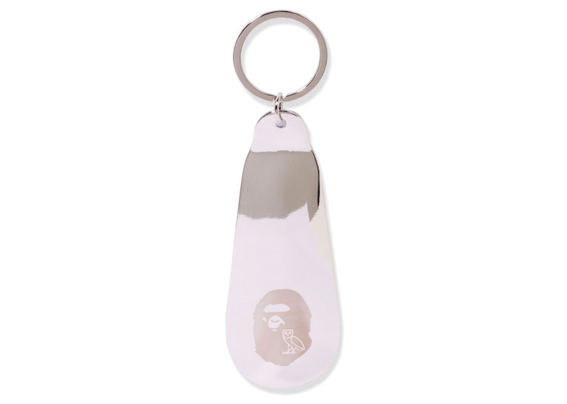 BAPE x OVO Shoe Horn Silver
