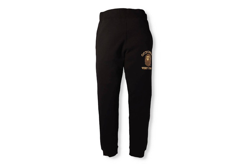 BAPE x OVO Slim Fit Sweatpants Black