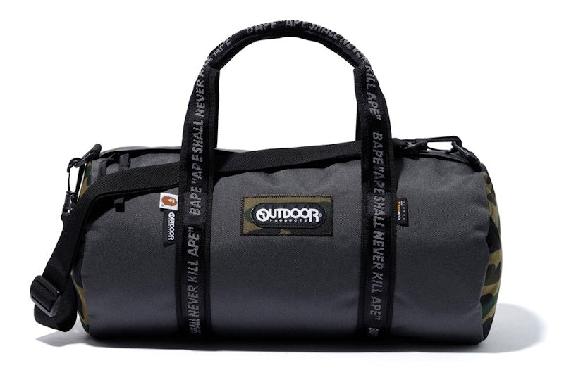 BAPE x Outdoors Products Drum Bag Grey