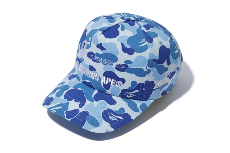 BAPE x Pagani ABC Snap Back Cap Blue