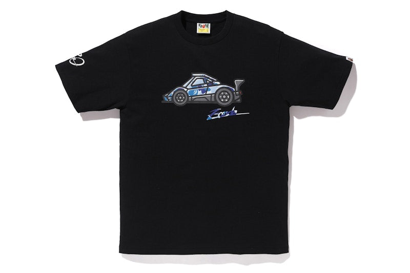 BAPE x Pagani Baby Graphic Tee Black