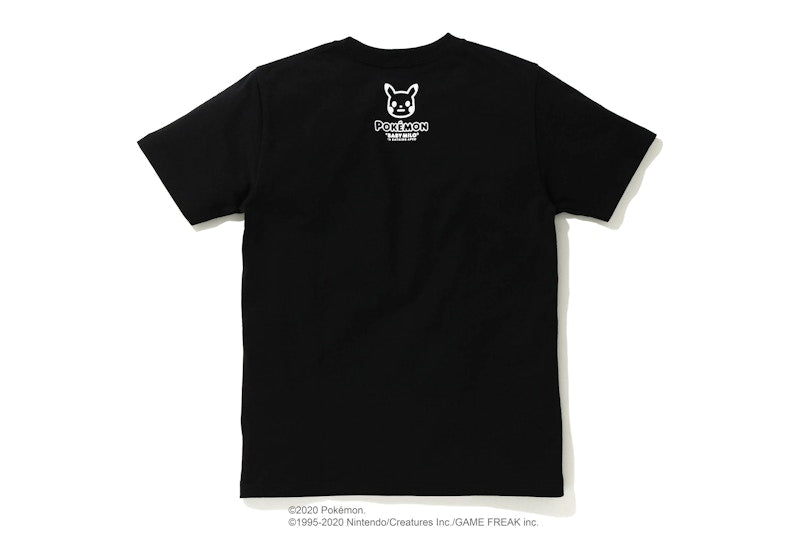 BAPE x Pokemon Ladies Tee #6 Black