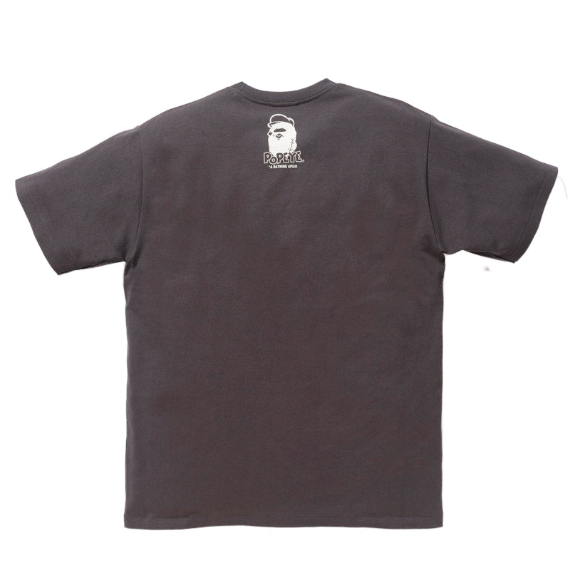 BAPE x Popeye Comic BWS Tee Charcoal