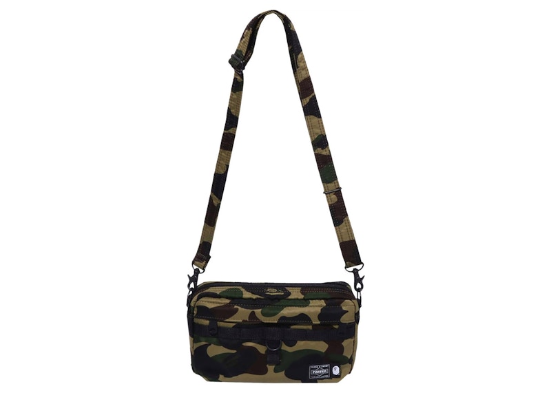 BAPE x Porter 1st Camo Shoulder II Bag Green