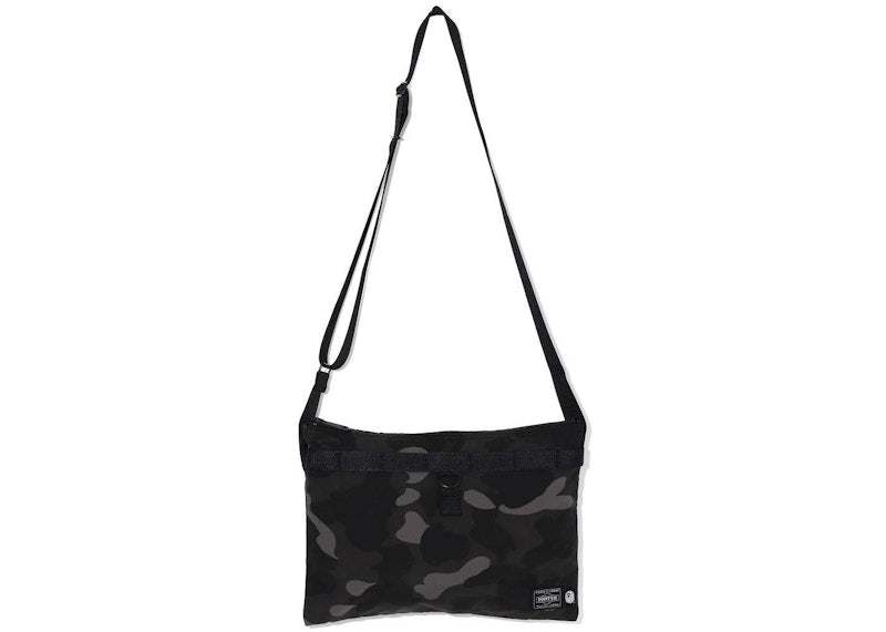 BAPE x Porter Color Camo Crossbody Bag Black