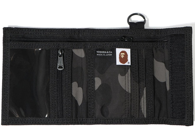 BAPE x Porter Color Camo Wallet Black