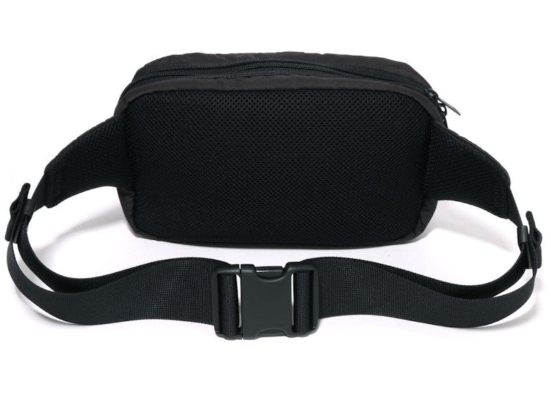 BAPE x Porter Solid Camo Waist Bag Black