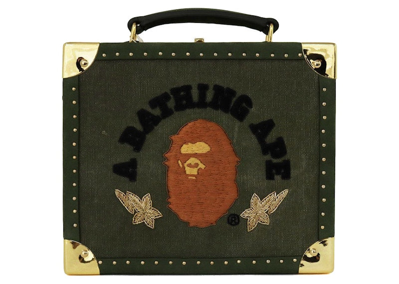 BAPE x READYMADE Clutch Bag Olivedrab