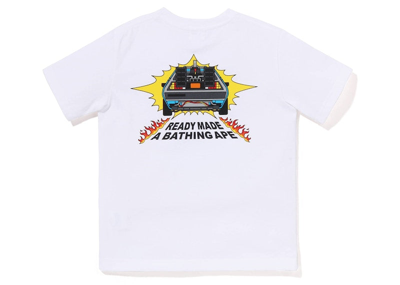 BAPE x Readymade Kids Back to the Future Tee White