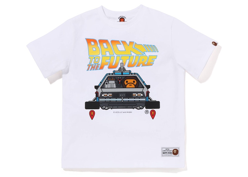 BAPE x Readymade Kids Back to the Future Tee White